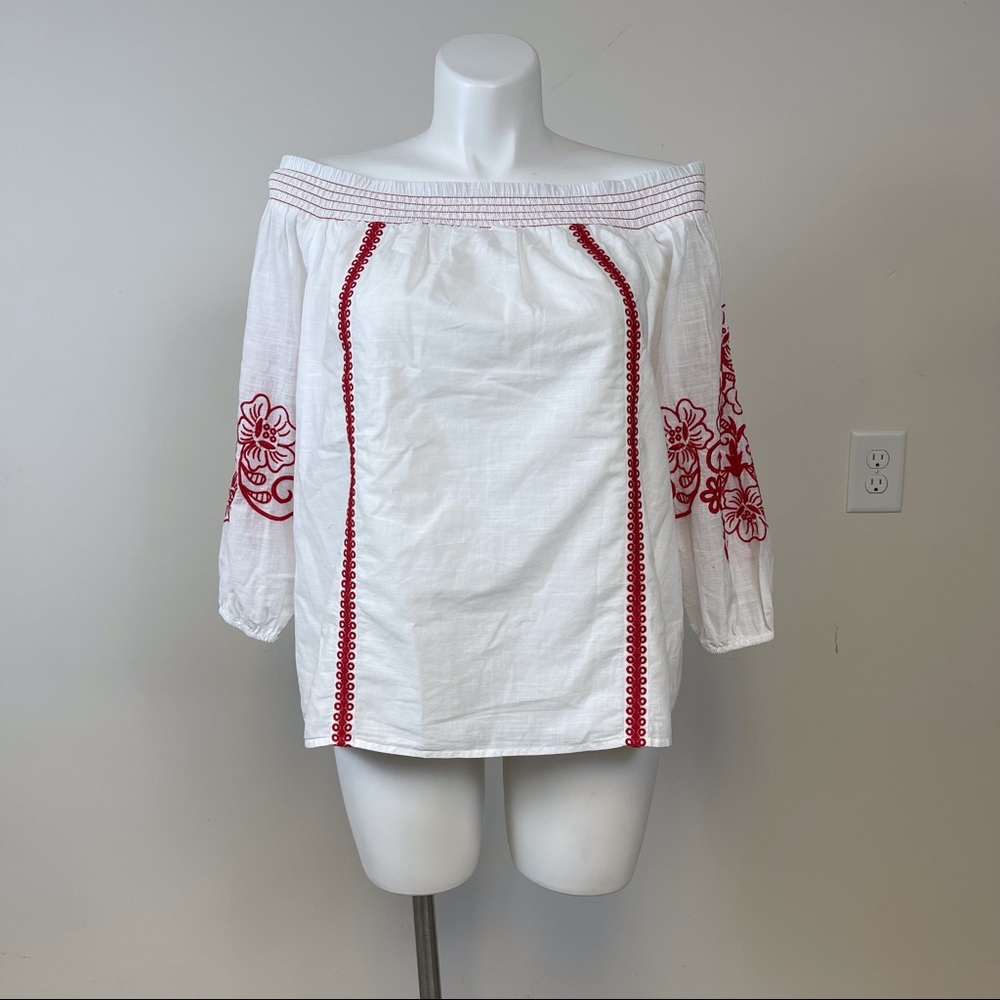 Lane Bryant Plus Size Off the Shoulder Shirt